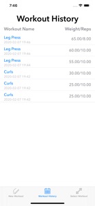 Workout Recorder screenshot #5 for iPhone