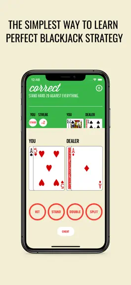 Game screenshot Blackjack Strategy Practice apk