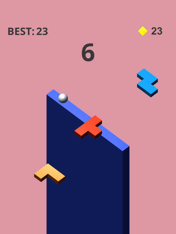 Screenshot #5 pour 滚动的方块