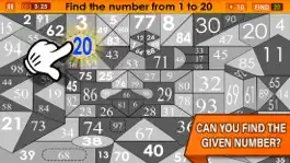 Game screenshot Find The Numbers 1 to 100 mod apk