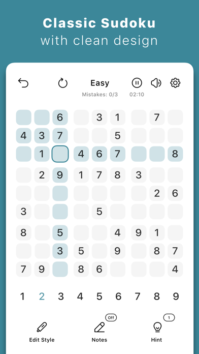 Sudoku  Daily Brain Training screenshot 1
