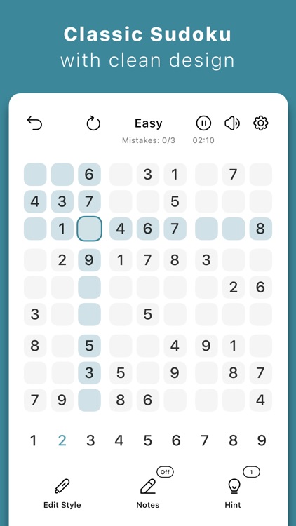 Sudoku — Daily Brain Training