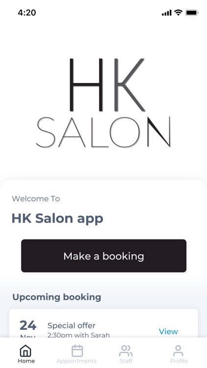HK Salon app