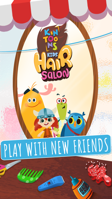 How to cancel & delete Kids Hair Salon - KinToons from iphone & ipad 1