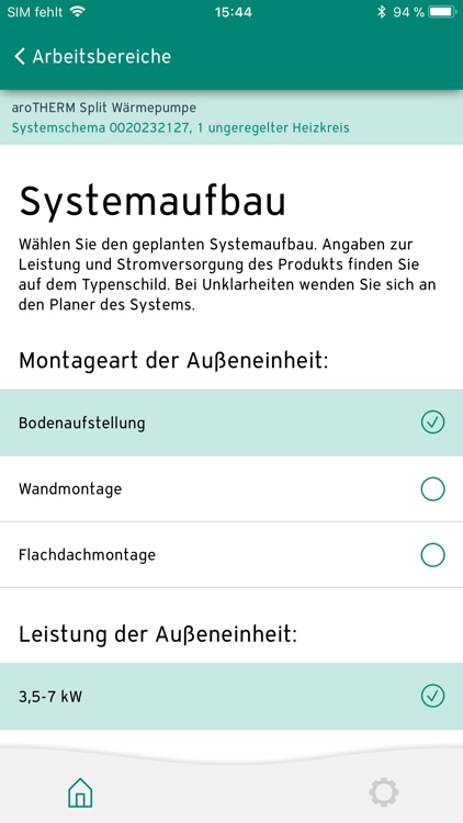 Vaillant systemASSIST screenshot-3