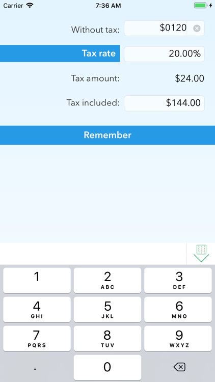 Calculator for VAT screenshot-0