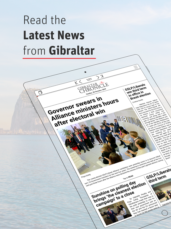 Screenshot #4 pour Gibraltar Chronicle Newspaper