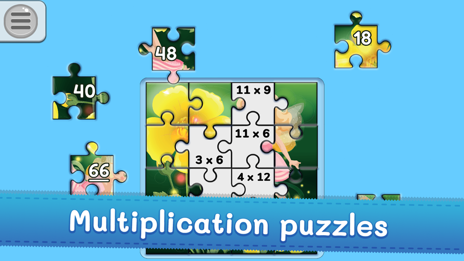 #5. My Math Puzzles Flash Cards (iOS) 由: Srdjan Ungurjanovic
