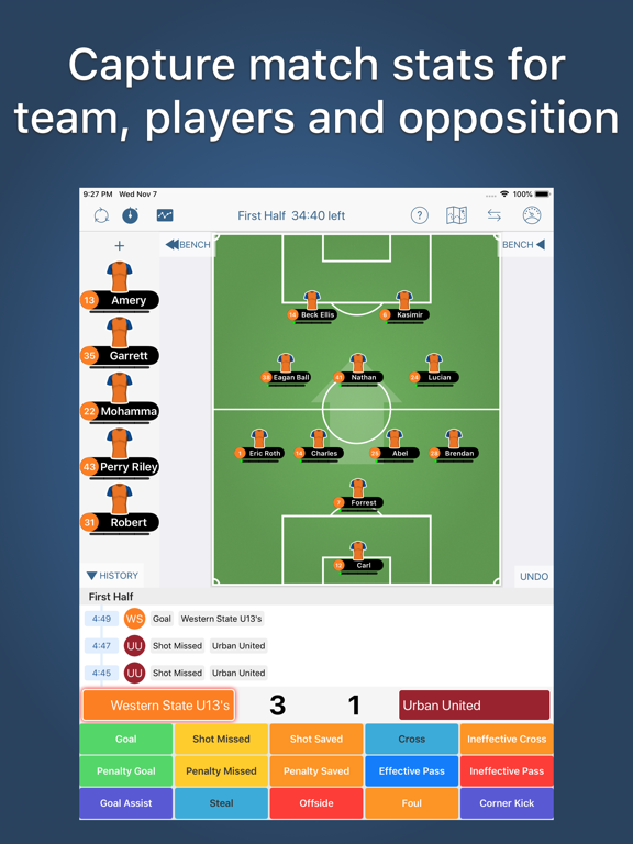 Great Coach Soccer iPad screenshot 5 - Sports app