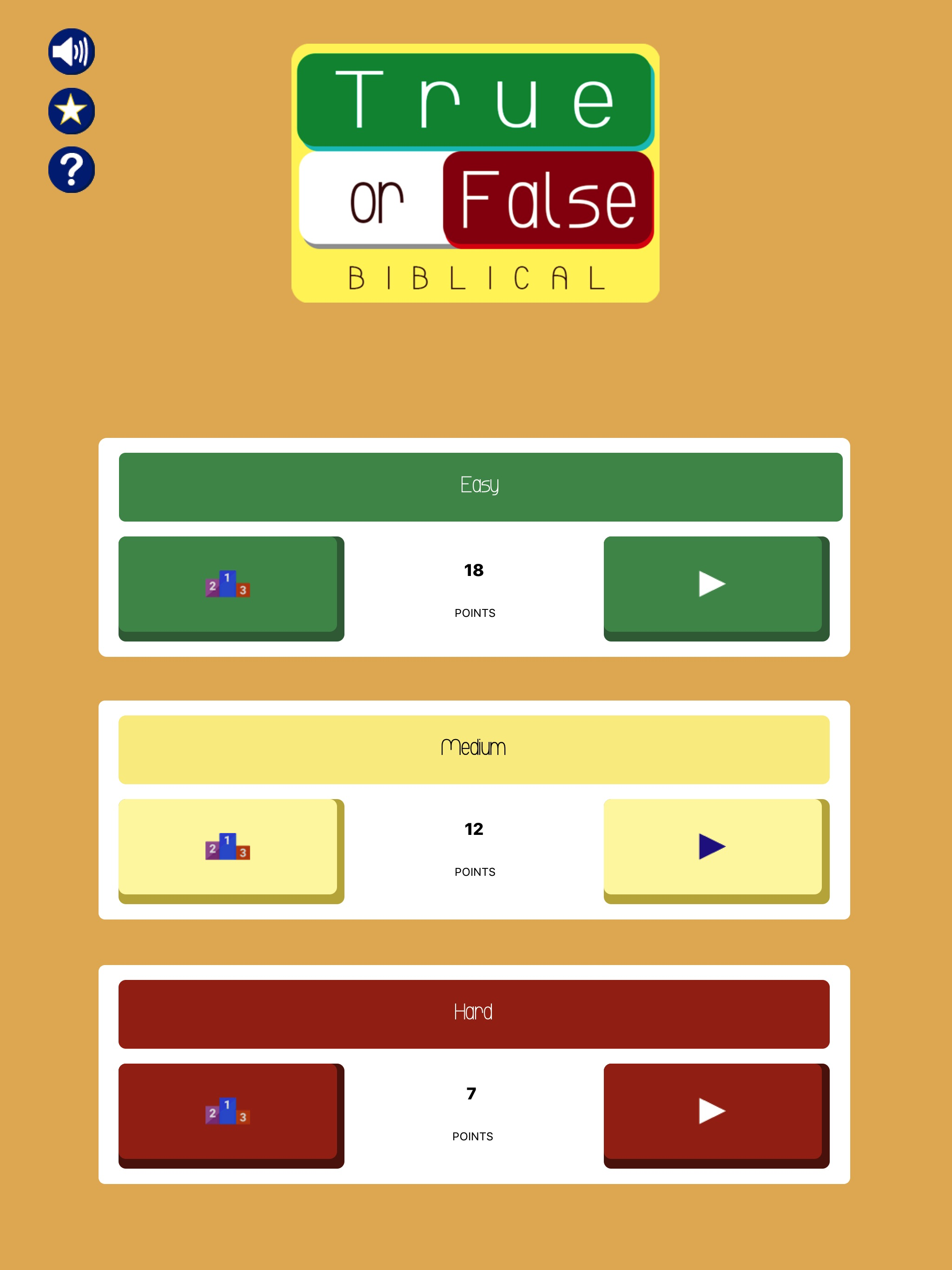 True or False (Biblical) screenshot 6