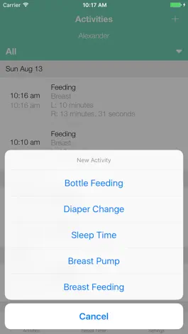Game screenshot BoobieTime Breast Feeding App hack