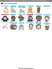 the rise of skywalker stickers ipad capturas de pantalla 3