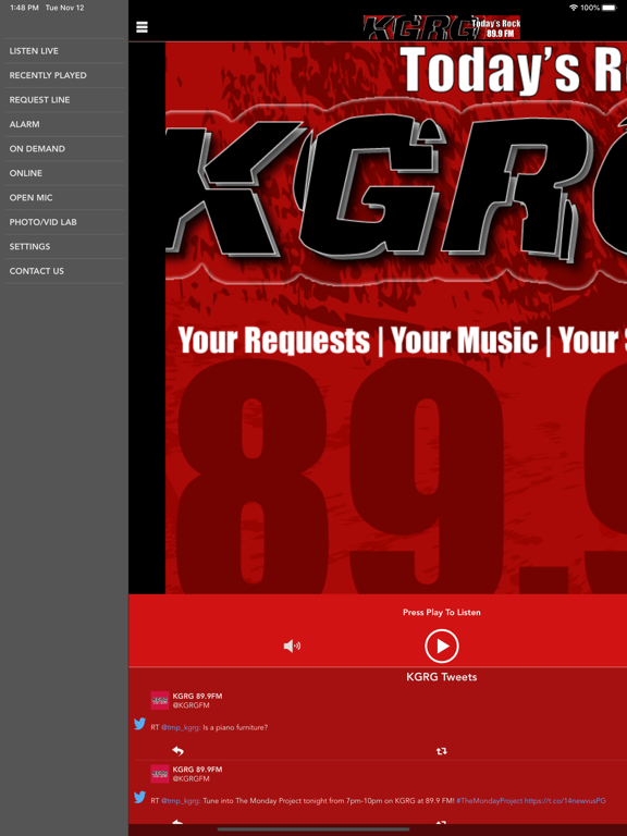 Screenshot #5 pour KGRG-FM Today's Rock