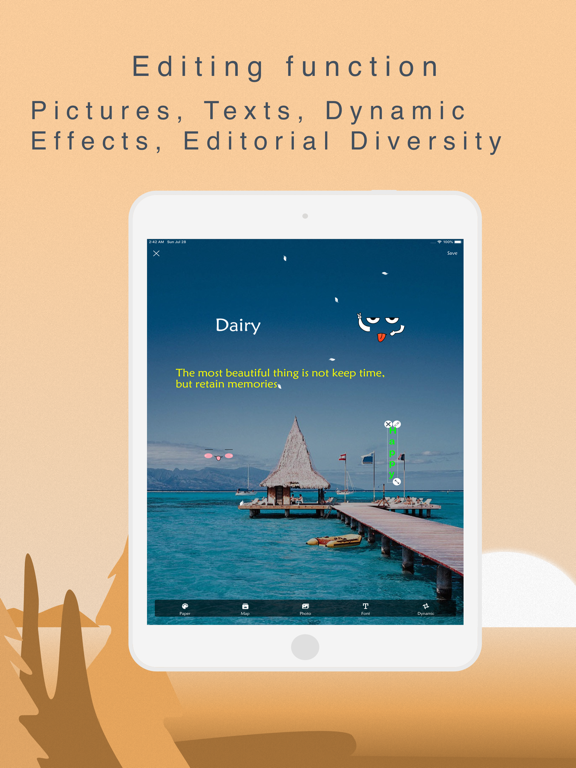Journal-journaling app iPad screenshot 4 - Lifestyle app