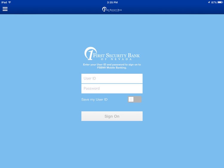 FSBNV Mobile for iPad