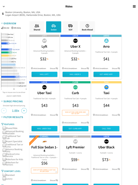 RideGuru - Compare Ridesharesのおすすめ画像2