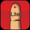 NOTE: LITE version only allows selection of Left Index and Left Middle fingers;