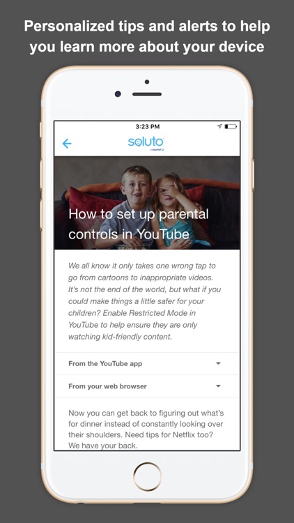 Soluto Connected Home Advisor