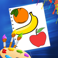 Fruit and Vegetables Coloring