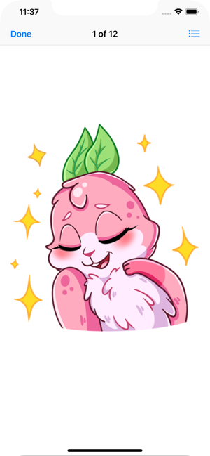Pinky The Bunny For iMessages(圖2)-速報App