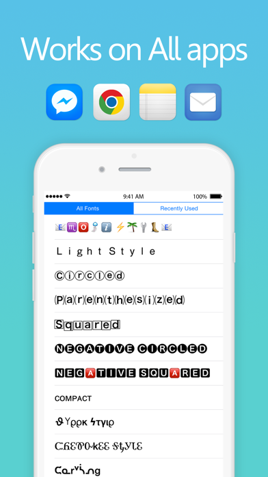 Fancy Text Keyboard Cool Fontsのおすすめ画像2