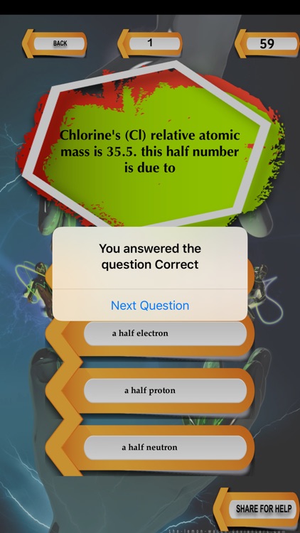 Atom Structure Knowledge screenshot-3