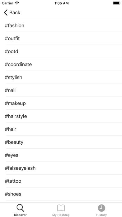 Screenshot #3 pour HashtagBook copy & paste