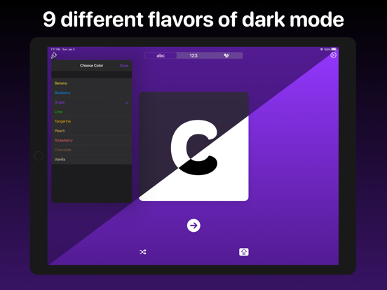 Kiddo Cards: Letters, Numbers+ iPad screenshot 4 - Education app