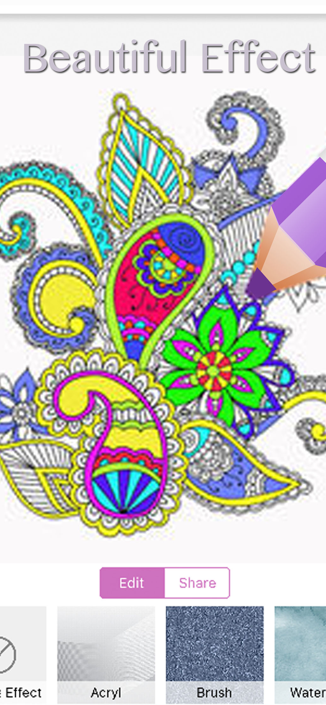 Coloring Book for Adult Sketch screenshot 4