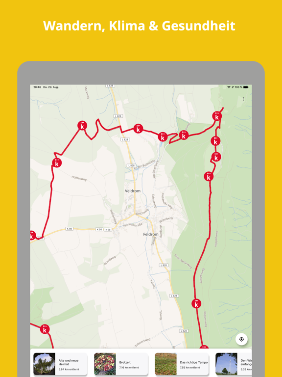 Screenshot #4 pour KlimaErlebnisWandern