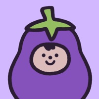 Eggby the Eggplant app icon - Stickers app for iPhone