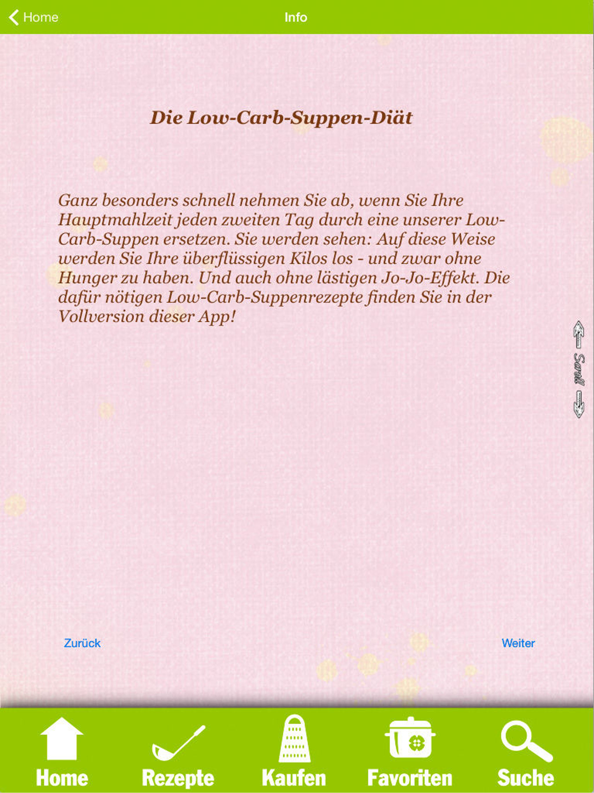 Low Carb Suppen Diät Rezepte screenshot 10