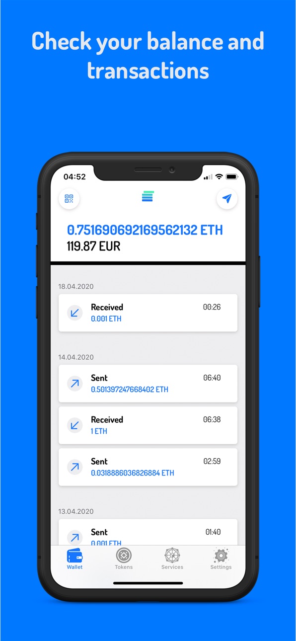 iPhone screenshot