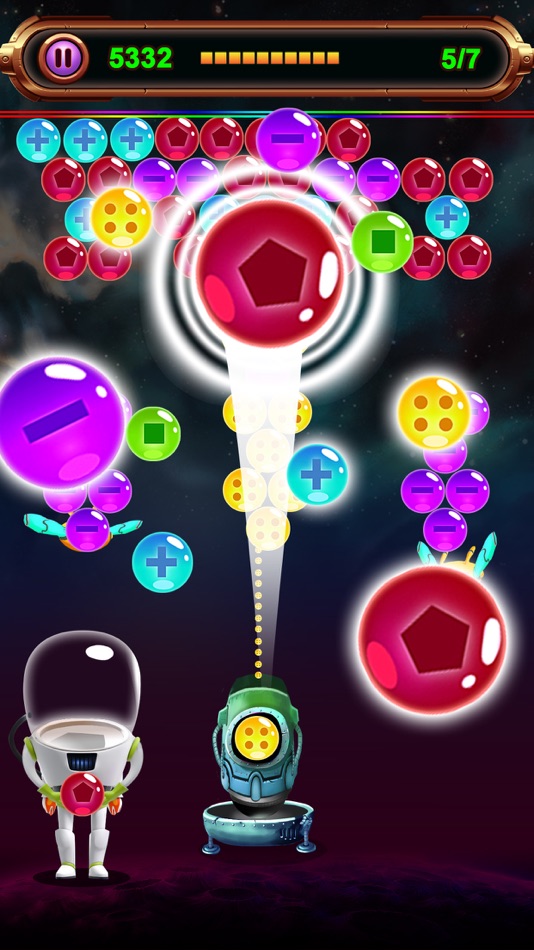 #4. Bubble Paradise - The Bubble (iOS) 由: IBEAN COMPANY LIMITED