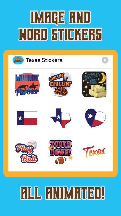 Funny Texas Animated Stickers screenshot-4