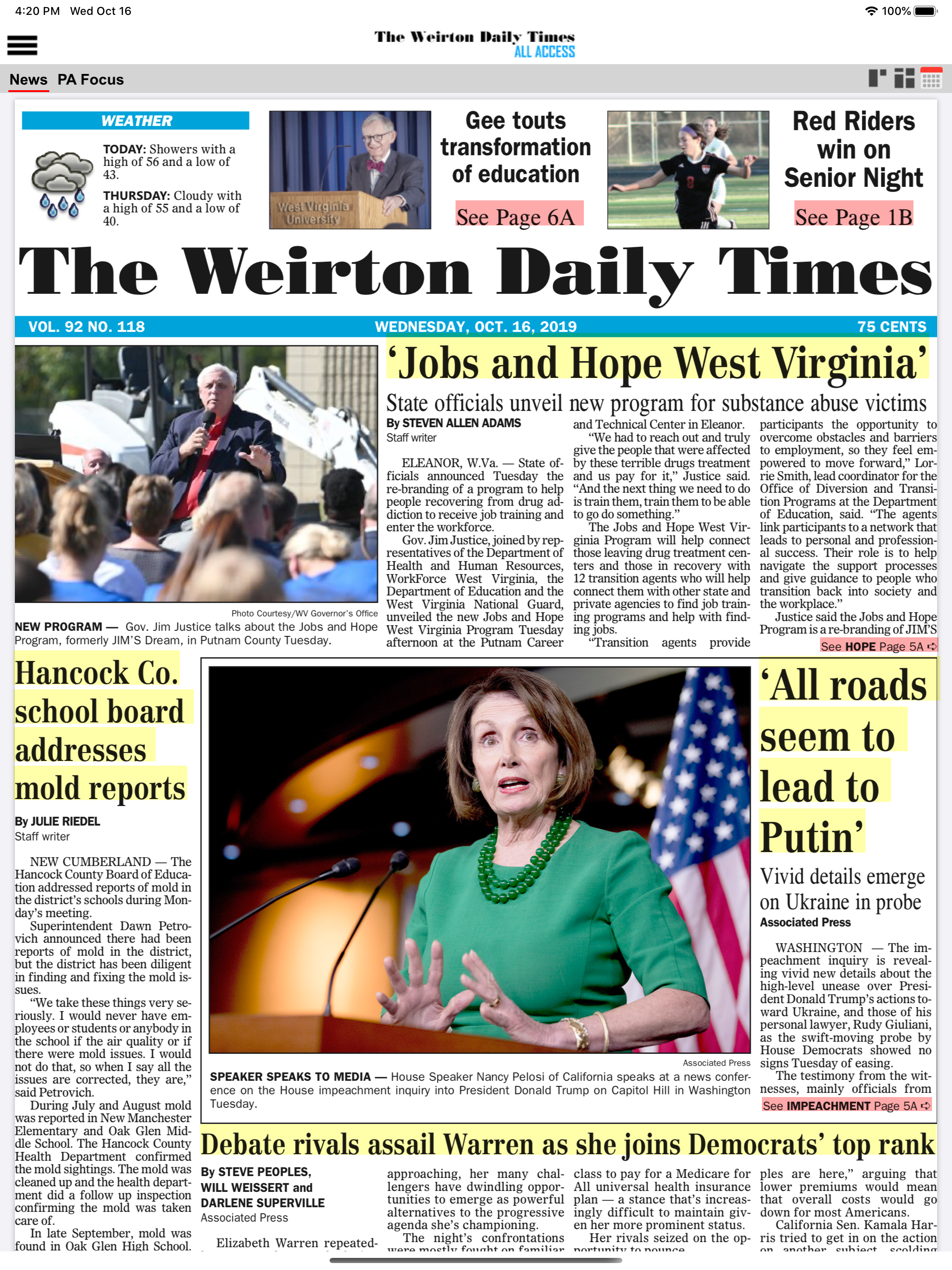 Weirton Daily Times All Access