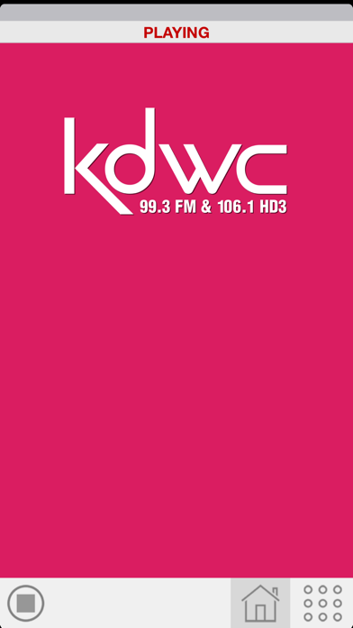 KDWC 99.3 FM iPhone screenshot 1 - Music app