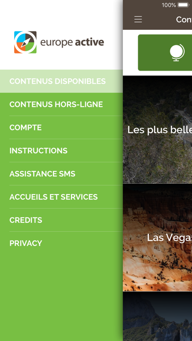 Screenshot #1 pour Europe Active