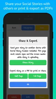 social story creator educators iphone screenshot 4