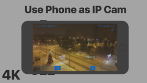 IP4K: Phone cam as IP Camera screenshot