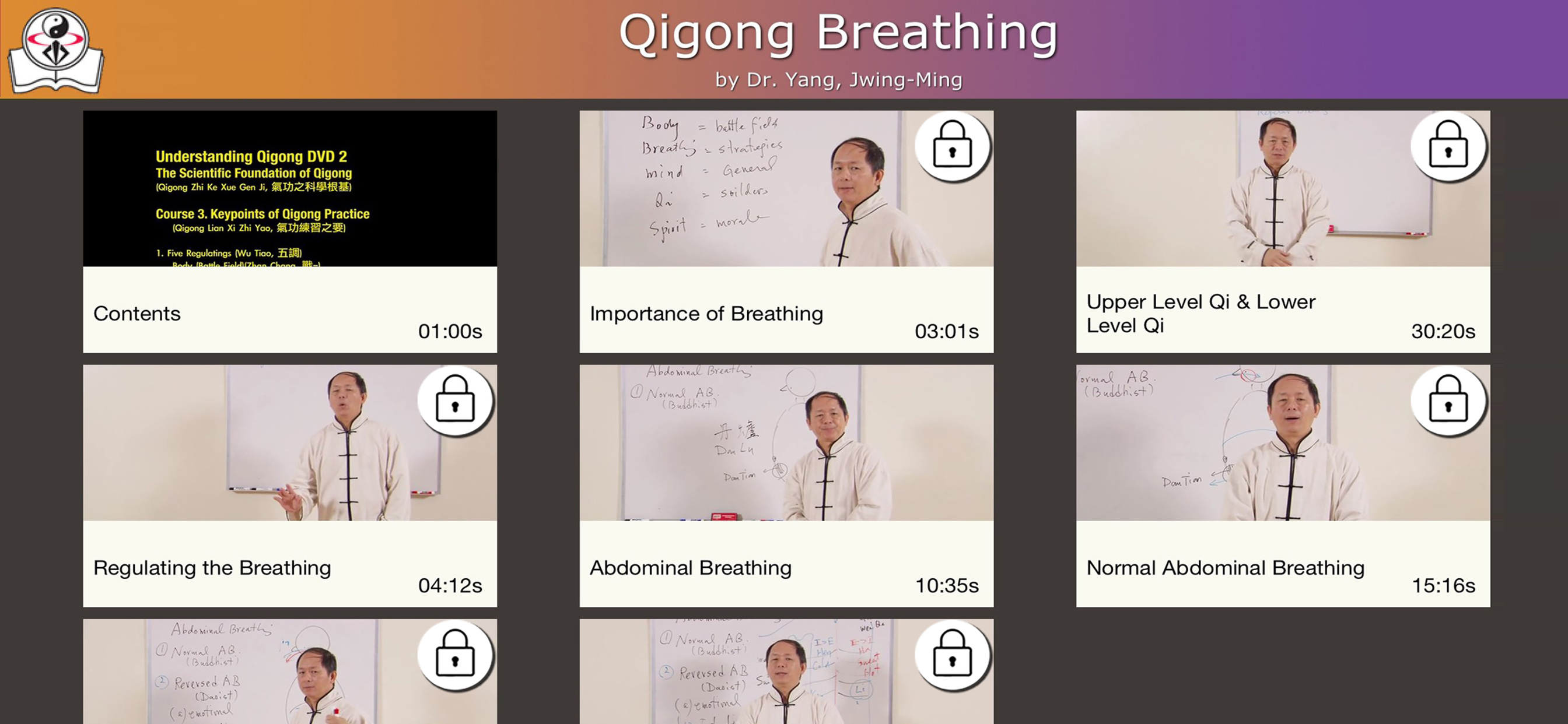 Qigong Breathing Video Lesson