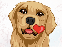 RadarMojis - Golden Retriever