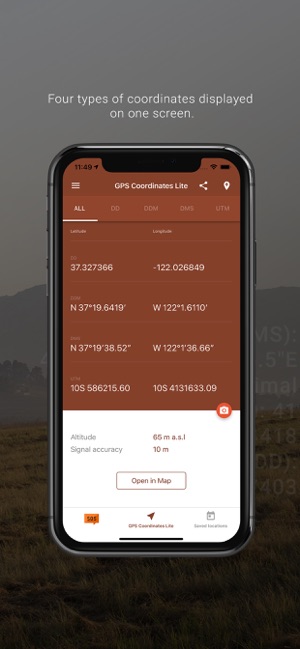 My GPS Coordinates Lite(圖2)-速報App