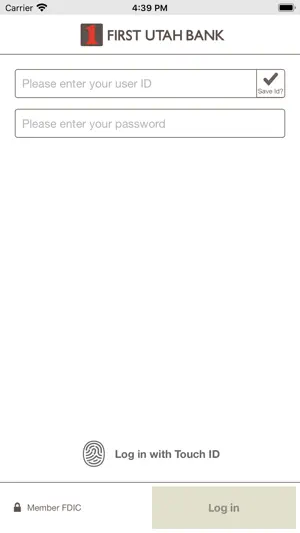 First Utah Bank TM Mobile screenshot 2