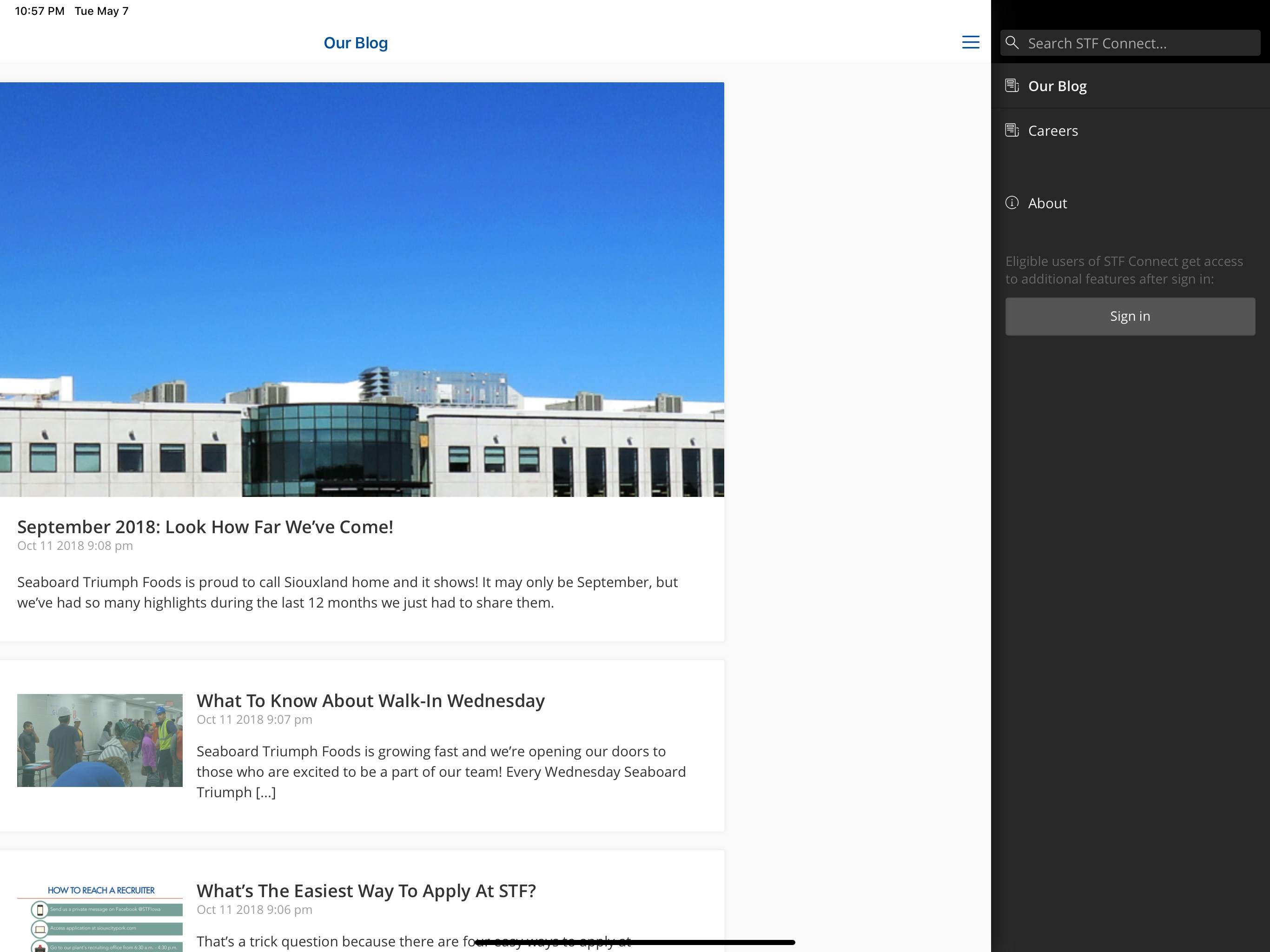 STF Connect screenshot 5