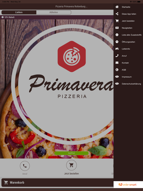 Screenshot #5 pour Pizzeria Primavera Rottenburg
