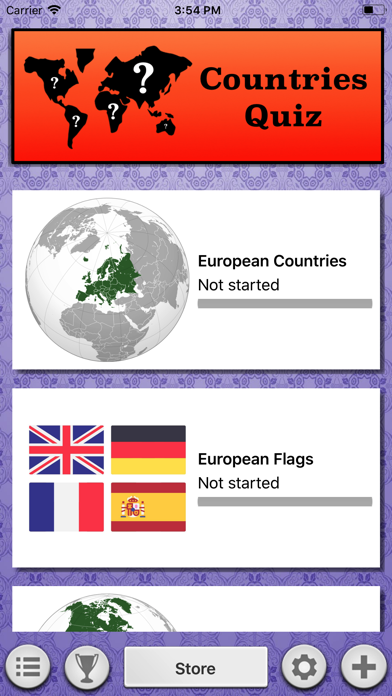 Screenshot #1 pour Countries Quiz: Maps and Flags