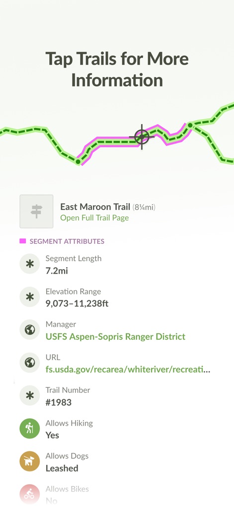 Colorado Trail Explorer - App de Navegación | MWM