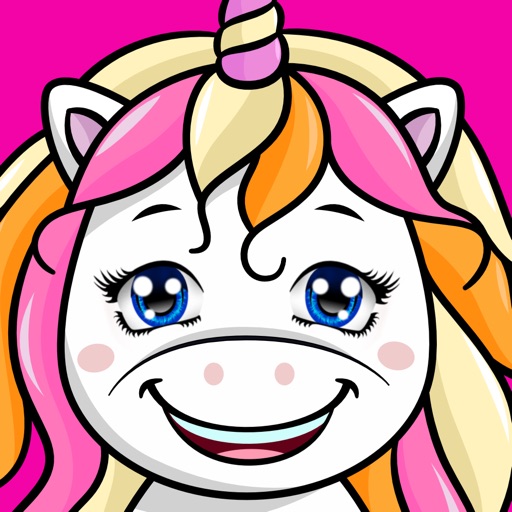 Pony Unicorn Puzzles For Kids Icon