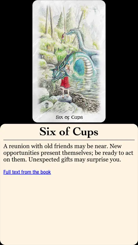 The Celtic Dragon Tarot screenshot 4 of 5